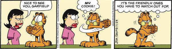 Komiksy garfield - komiks z dnia 23/11/2011