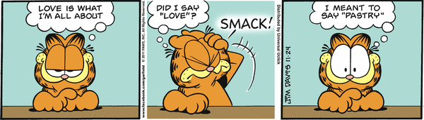 Komiksy garfield - komiks z dnia 24/11/2011