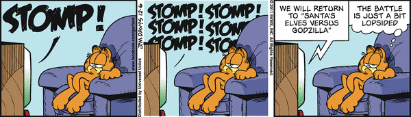 Komiksy garfield - komiks z dnia 06/12/2011
