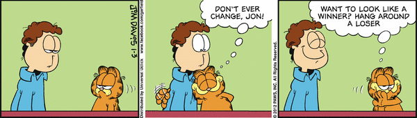 Komiksy garfield - komiks z dnia 03/01/2012