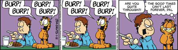 Komiksy garfield - komiks z dnia 12/01/2012