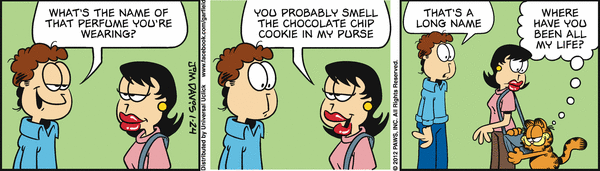 Komiksy garfield - komiks z dnia 24/01/2012