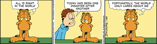 Komiksy garfield - komiks z dnia 30/01/2012