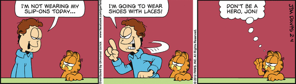 Komiksy garfield - komiks z dnia 04/02/2012