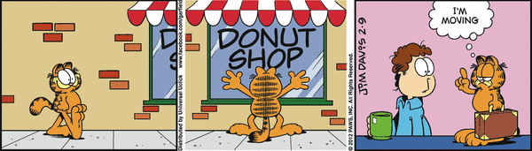 Komiksy garfield - komiks z dnia 09/02/2012