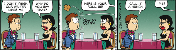 Komiksy garfield - komiks z dnia 24/02/2012