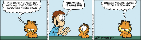 Komiksy garfield - komiks z dnia 05/03/2012