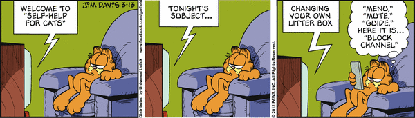 Komiksy garfield - komiks z dnia 13/03/2012