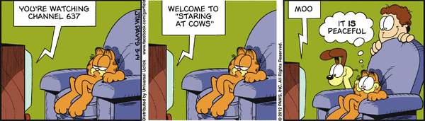 Komiksy garfield - komiks z dnia 14/03/2012