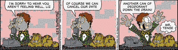 Komiksy garfield - komiks z dnia 23/03/2012