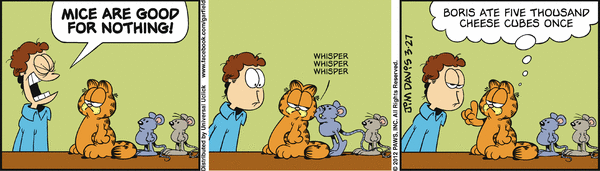 Komiksy garfield - komiks z dnia 27/03/2012