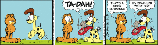 Komiksy garfield - komiks z dnia 28/03/2012