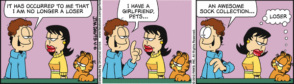 Komiksy garfield - komiks z dnia 06/04/2012