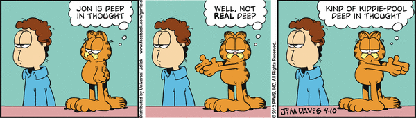 Komiksy garfield - komiks z dnia 10/04/2012