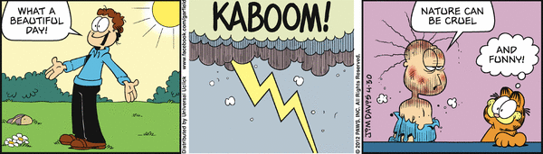 Komiksy garfield - komiks z dnia 30/04/2012