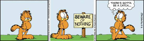 Komiksy garfield - komiks z dnia 03/05/2012