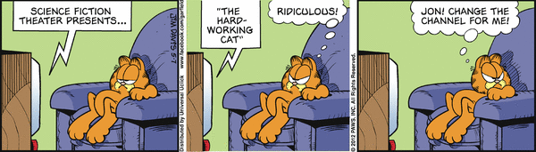 Komiksy garfield - komiks z dnia 07/05/2012