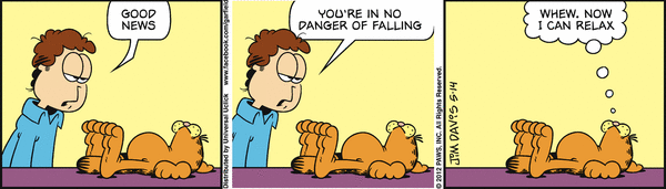 Komiksy garfield - komiks z dnia 14/05/2012