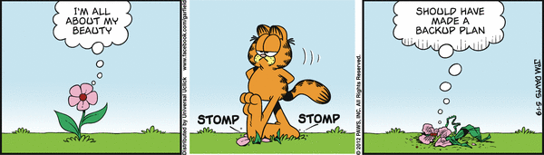 Komiksy garfield - komiks z dnia 19/05/2012