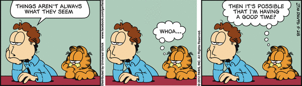 Komiksy garfield - komiks z dnia 28/05/2012
