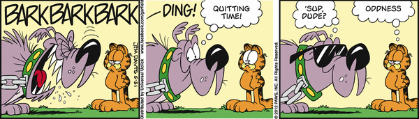 Komiksy garfield - komiks z dnia 31/05/2012