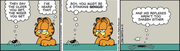 Komiksy garfield - komiks z dnia 12/06/2012