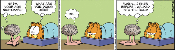 Komiksy garfield - komiks z dnia 18/06/2012