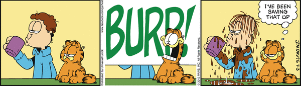 Komiksy garfield - komiks z dnia 03/07/2012