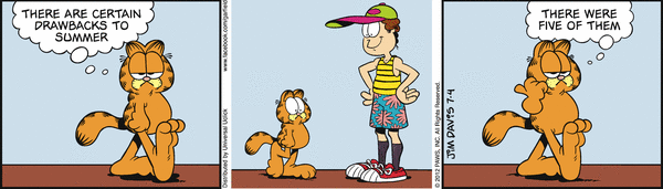 Komiksy garfield - komiks z dnia 04/07/2012