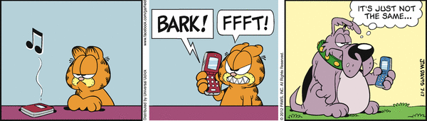 Komiksy garfield - komiks z dnia 17/07/2012