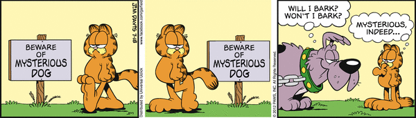 Komiksy garfield - komiks z dnia 18/07/2012