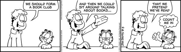 Komiksy garfield - komiks z dnia 03/09/2012