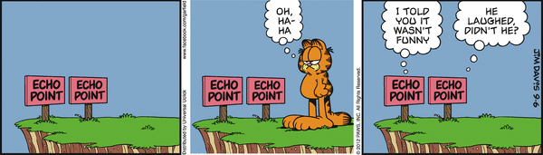 Komiksy garfield - komiks z dnia 06/09/2012