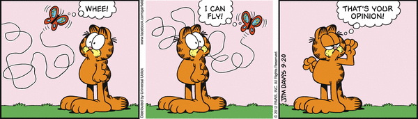 Komiksy garfield - komiks z dnia 20/09/2012