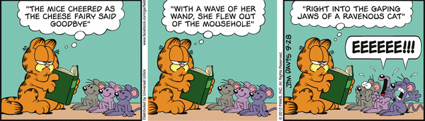 Komiksy garfield - komiks z dnia 28/09/2012