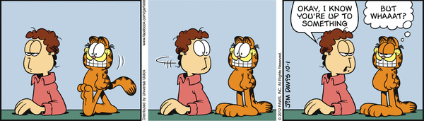 Komiksy garfield - komiks z dnia 01/10/2012