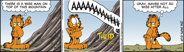 Komiksy garfield - komiks z dnia 20/10/2012