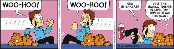 Komiksy garfield - komiks z dnia 24/10/2012