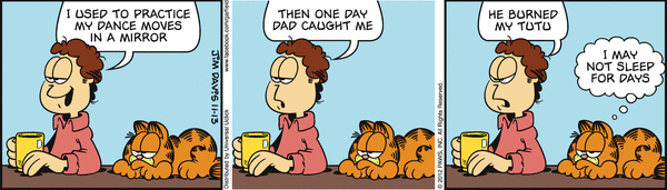 Komiksy garfield - komiks z dnia 13/11/2012
