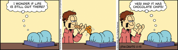 Komiksy garfield - komiks z dnia 15/11/2012