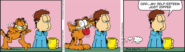 Komiksy garfield - komiks z dnia 27/11/2012