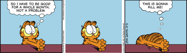 Komiksy garfield - komiks z dnia 03/12/2012