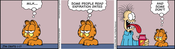 Komiksy garfield - komiks z dnia 17/01/2013