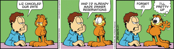 Komiksy garfield - komiks z dnia 01/02/2013
