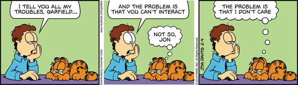 Komiksy garfield - komiks z dnia 04/02/2013