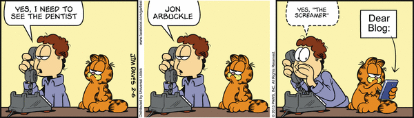 Komiksy garfield - komiks z dnia 06/02/2013