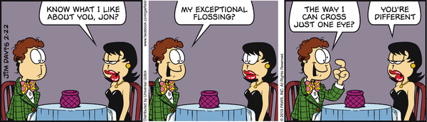 Komiksy garfield - komiks z dnia 22/02/2013