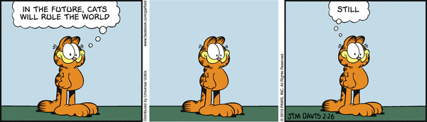 Komiksy garfield - komiks z dnia 26/02/2013