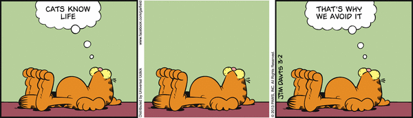 Komiksy garfield - komiks z dnia 02/03/2013