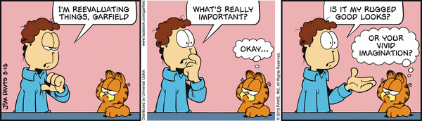 Komiksy garfield - komiks z dnia 13/03/2013